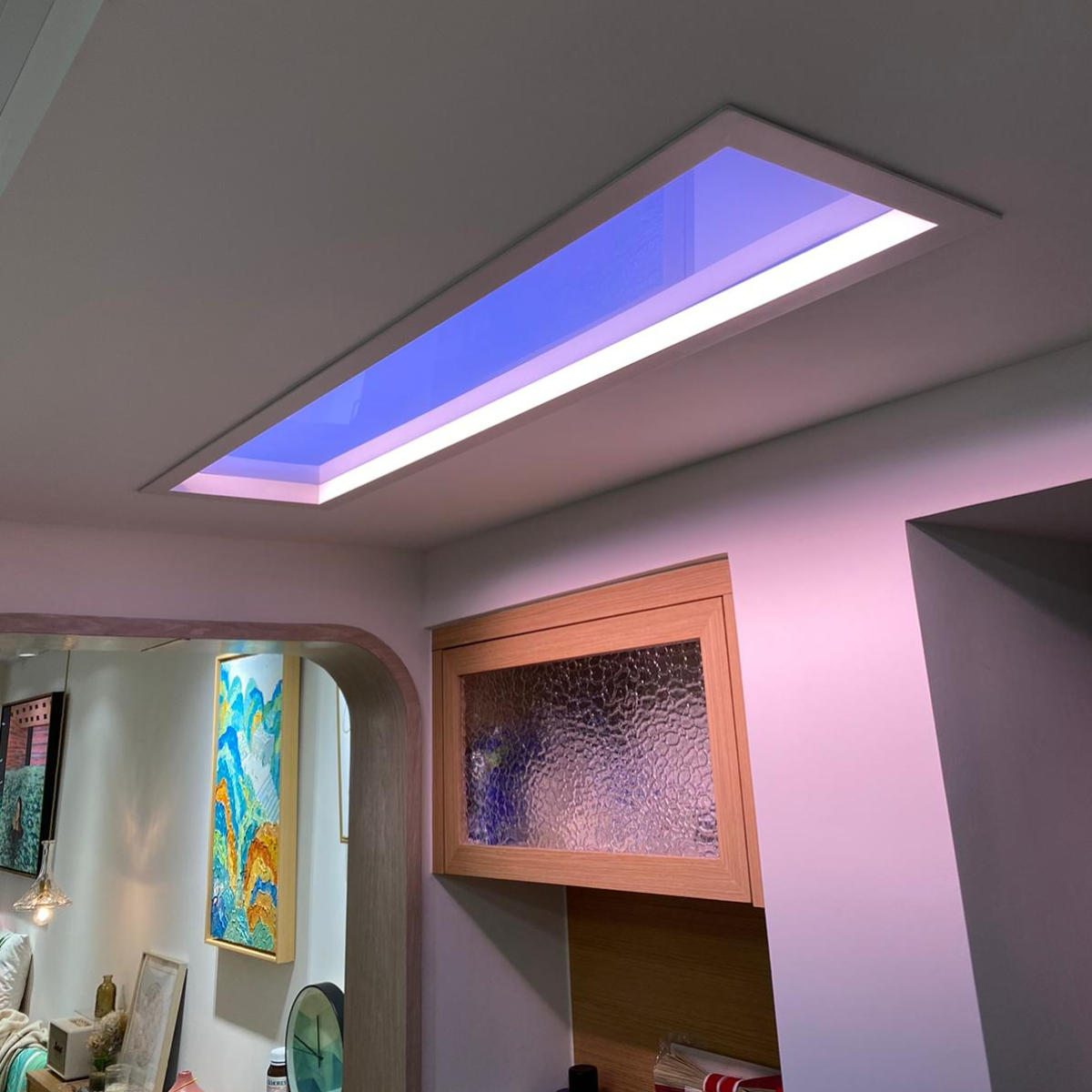 LED Artificial Skylight Smart Home Wifi Control Ceiling Lamp