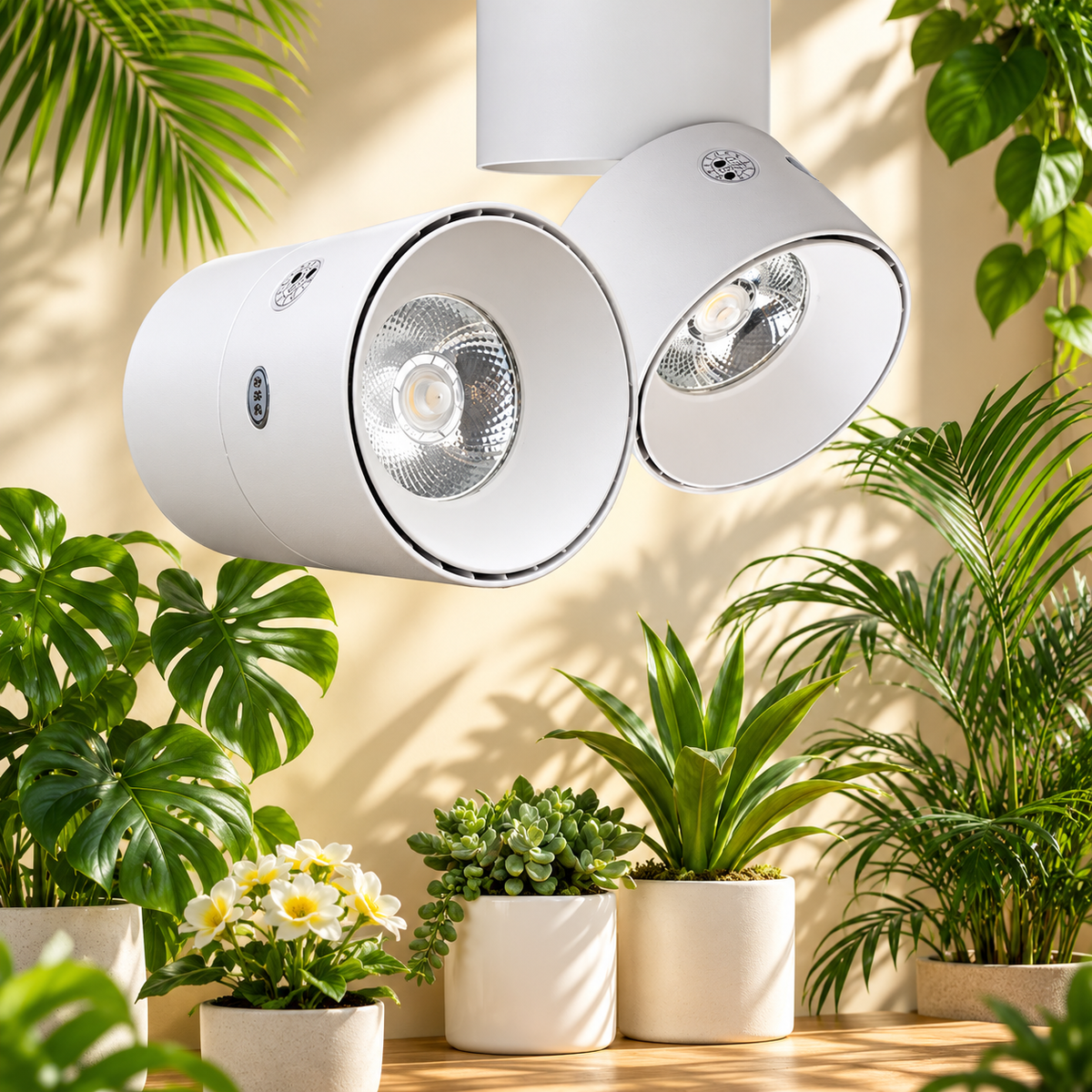 Full Spectrum LED Grow Light Adjustable Foldable Surface Mounted -G17