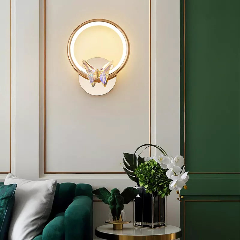 Luxury Butterfly Wall Light