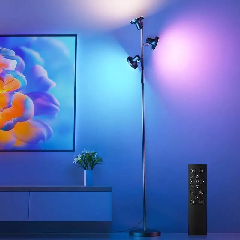36W Color Changing RGBCW LED Tree Floor Lamp