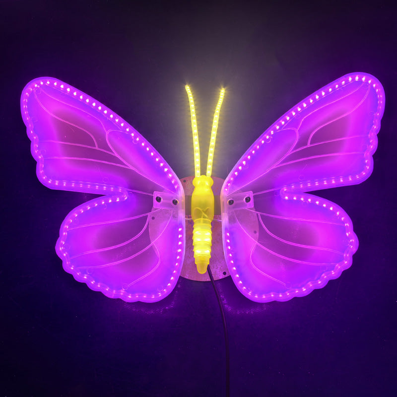 3D LED Butterflies Decorations Lights with Movement Scenic Garden Dynamic Wings
