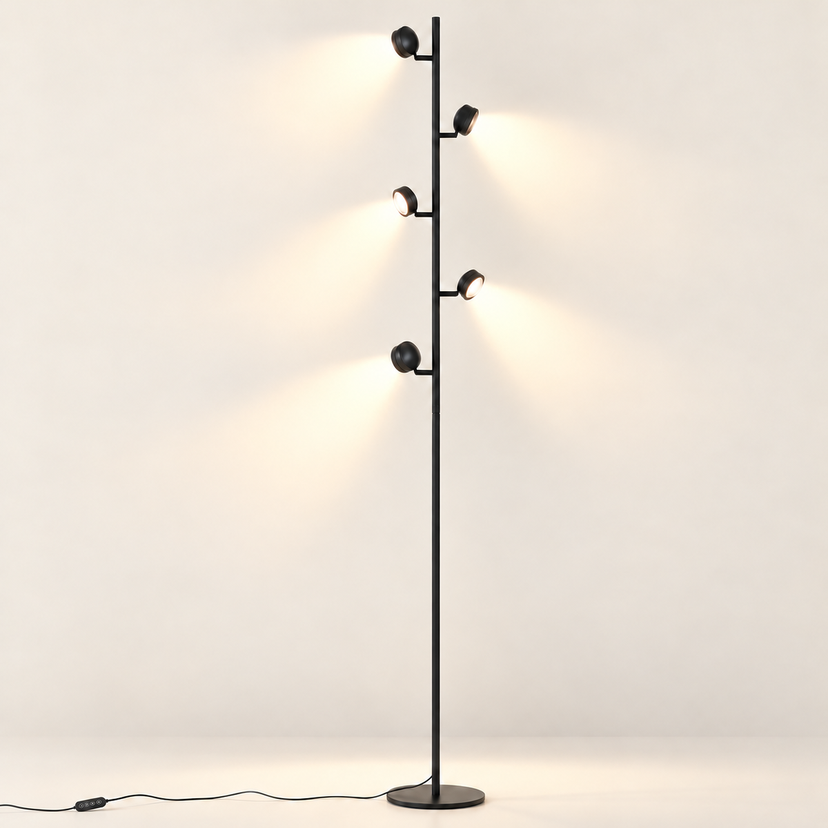 Full Spectrum Multi-Head LED Floor Grow Light for Indoor Plants - G15