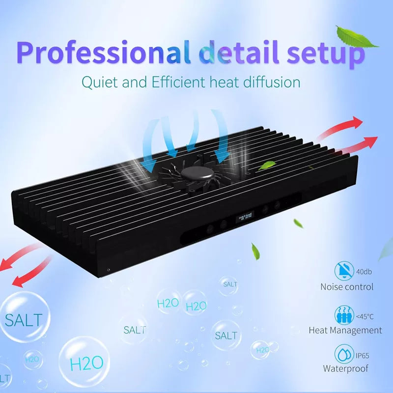 60 Watts Reef Light for Coral Sunrise Sunset Moonlight Fish Tank Light