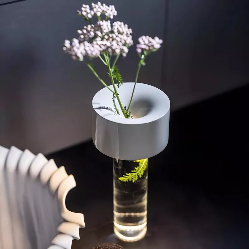 Creative Vase Lamp Rechargeable Portable Modern Art Living Room