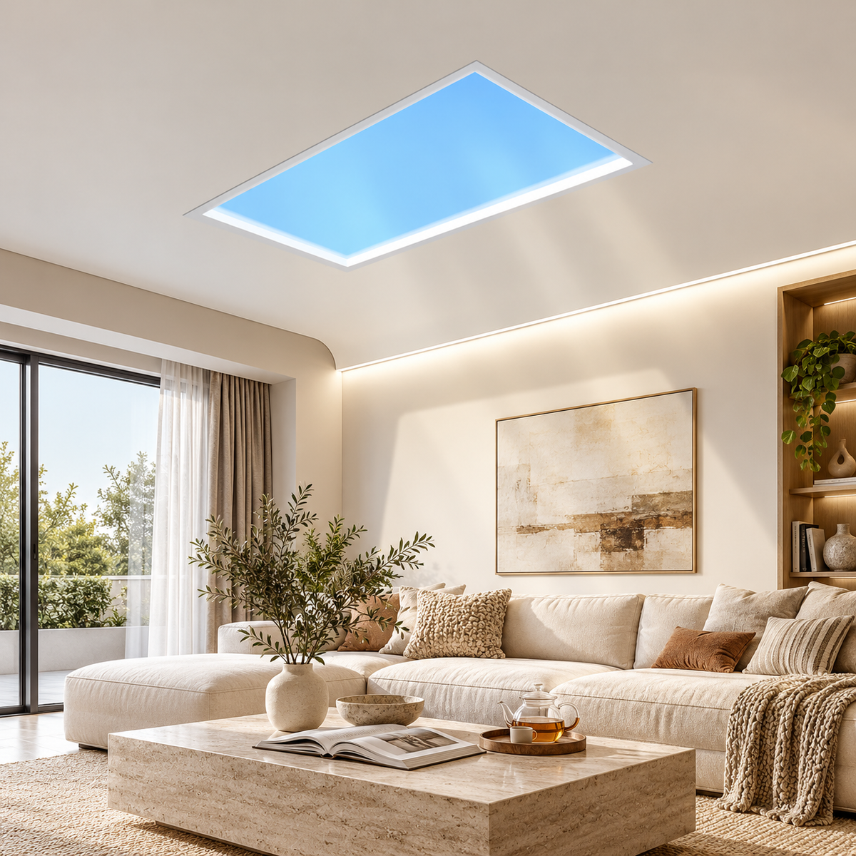 APP smart clear sky light-simulate whole day light