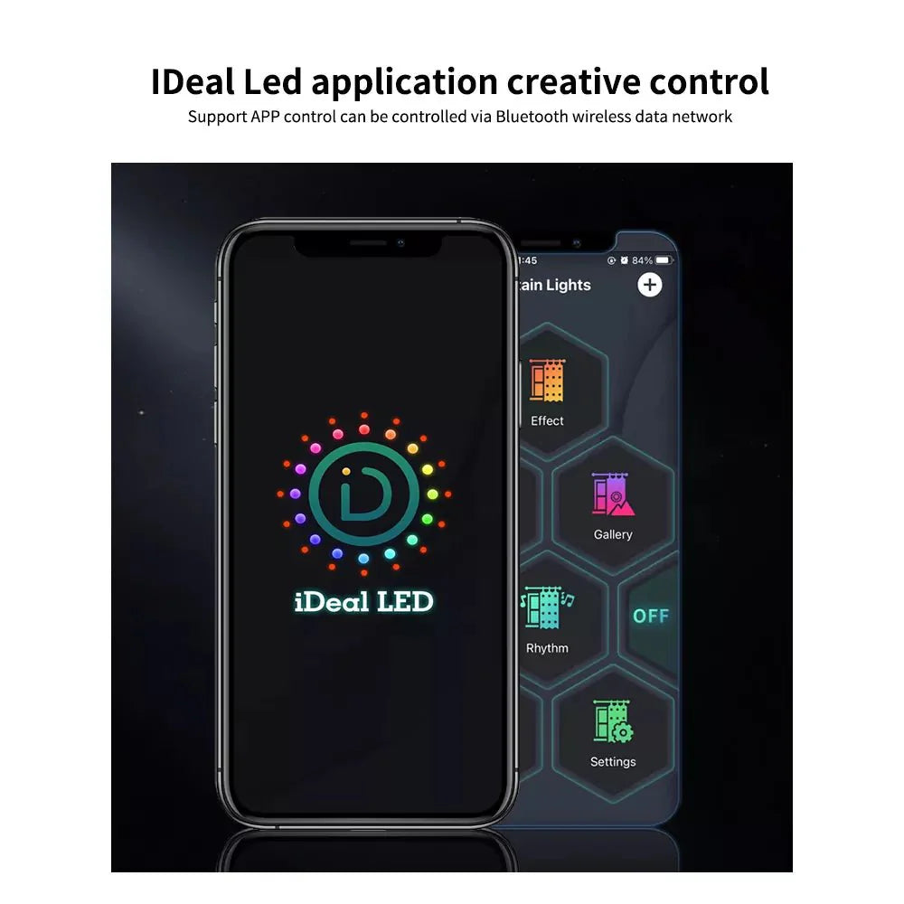 400 LED Smart APP Decorative Lights-DIY Text/Animation - ktvhomes