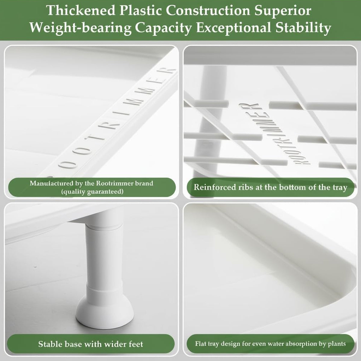 5-Tier Seed Starter Trays Plant Stand with LED Grow Light (Auto-Timer)