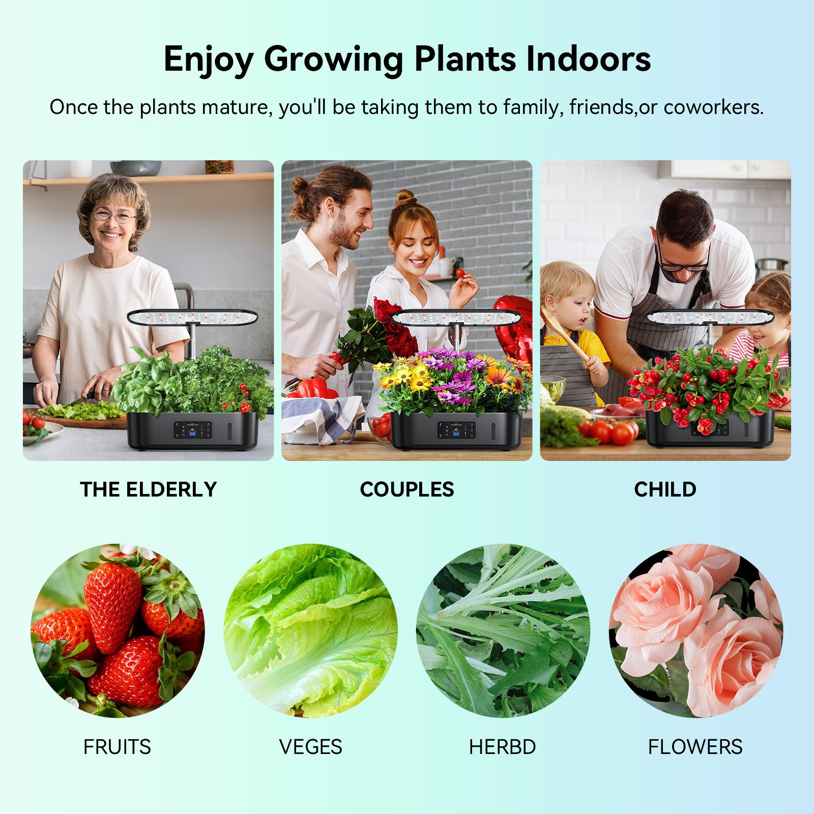 Large Tank Hydroponics Growing System 12 Pods