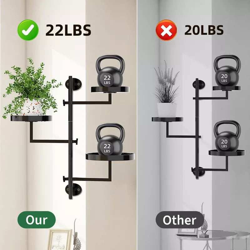 Window Plant Shelves Rotating 3 Tier
