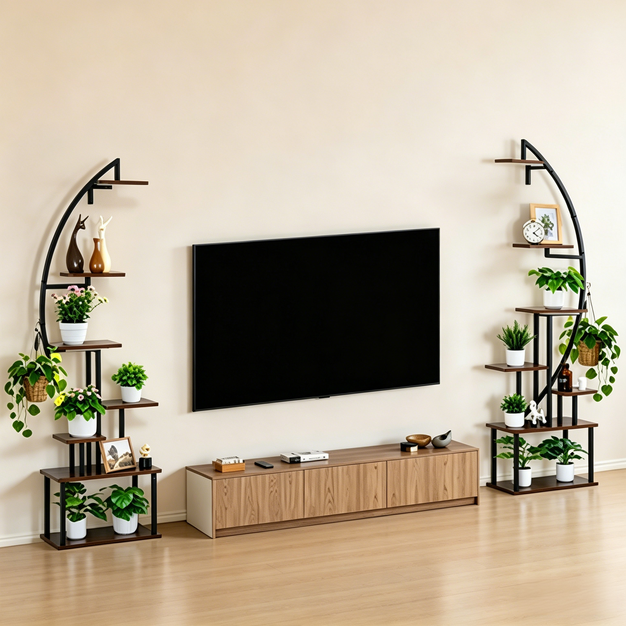 Plant Stand Indoor with Grow Lights 65.5 in Tall 7-Tiered