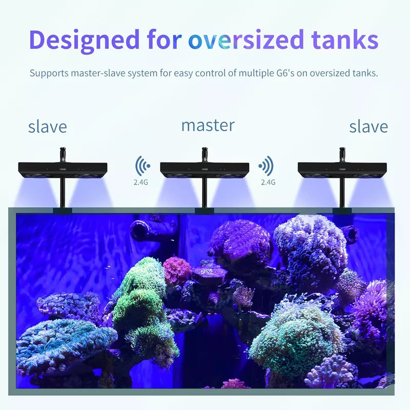 60 Watts Reef Light for Coral Sunrise Sunset Moonlight Fish Tank Light