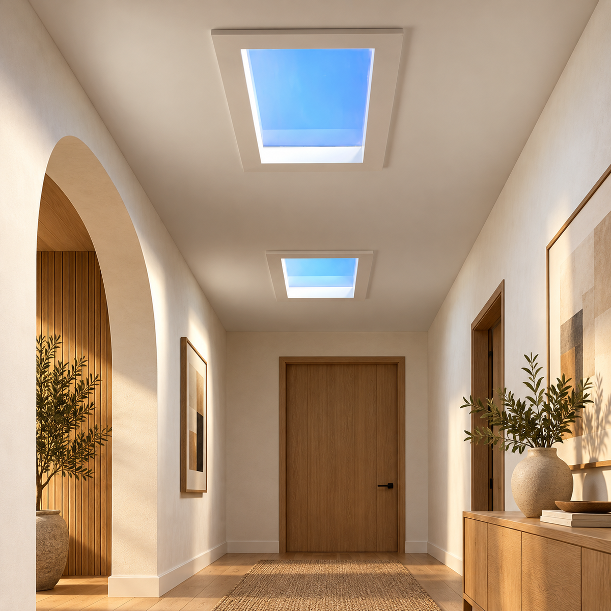 APP smart clear sky light-simulate whole day light