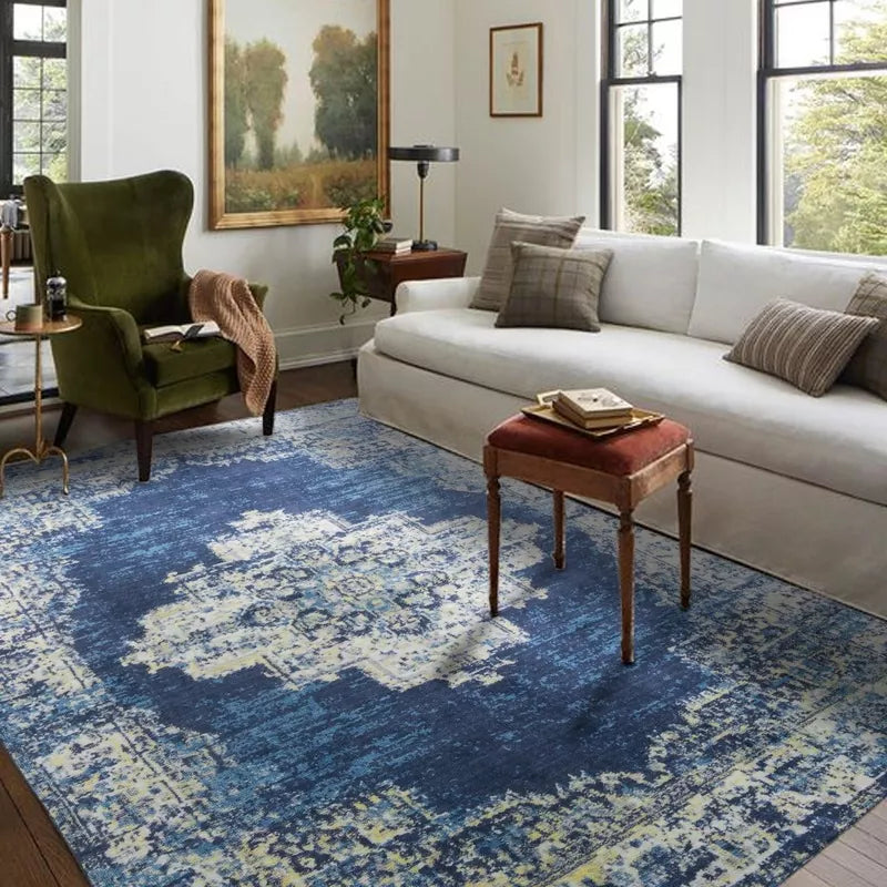Timeless Persian Mat Large for Living Room Vintage