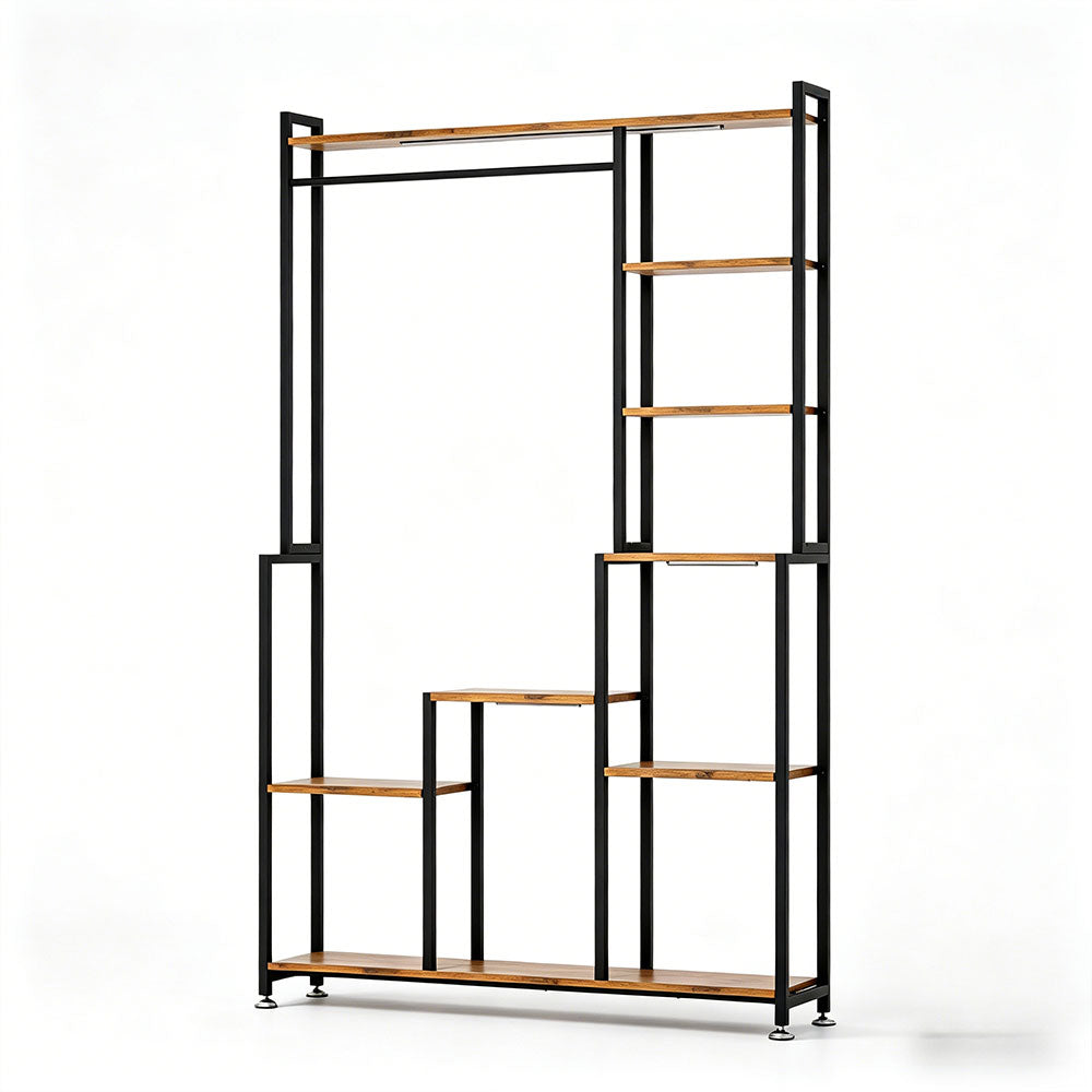 71 Inches Tall Plant Shelf 8 Tiered Heavy-Duty Metal Plant Stand