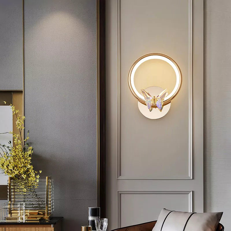 Luxury Butterfly Wall Light