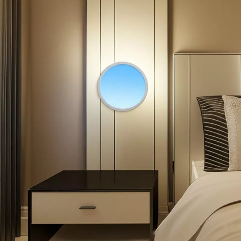 Blue Sky Lamp Natural Light Wall Lamp For Bedroom Sofa Living Room Stairwell
