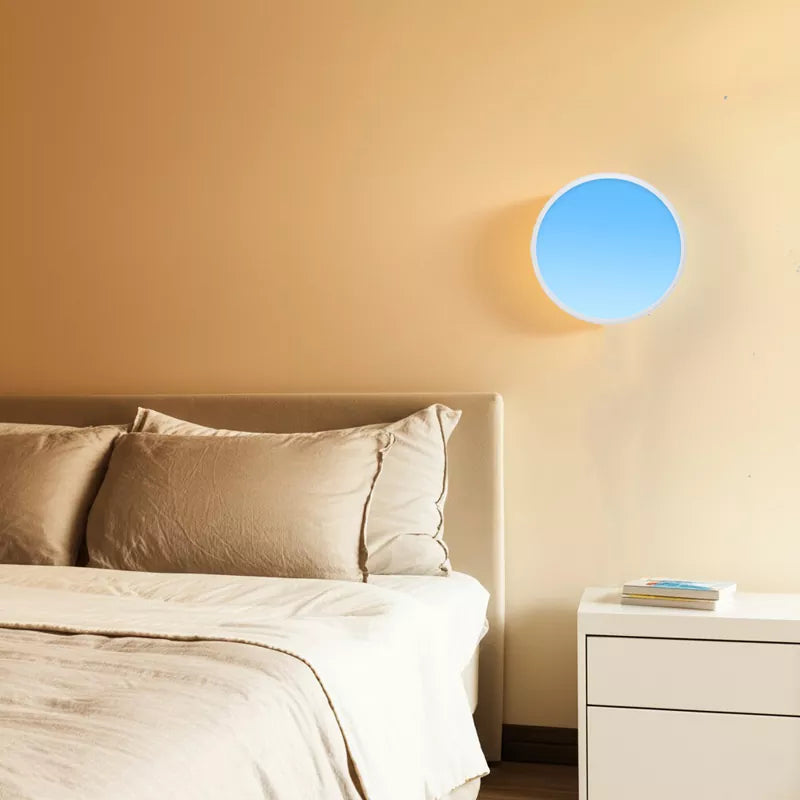 Blue Sky Lamp Natural Light Wall Lamp For Bedroom Sofa Living Room Stairwell