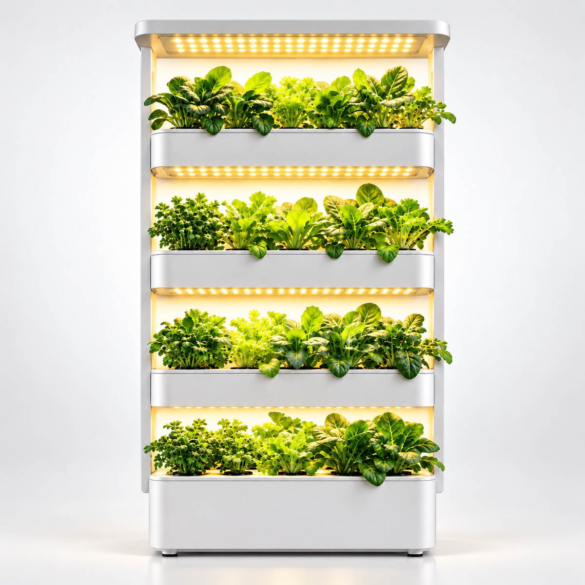 Hydroponic Vertical Vegetable Garden Growing Kit Sytem Tower 64 Holes