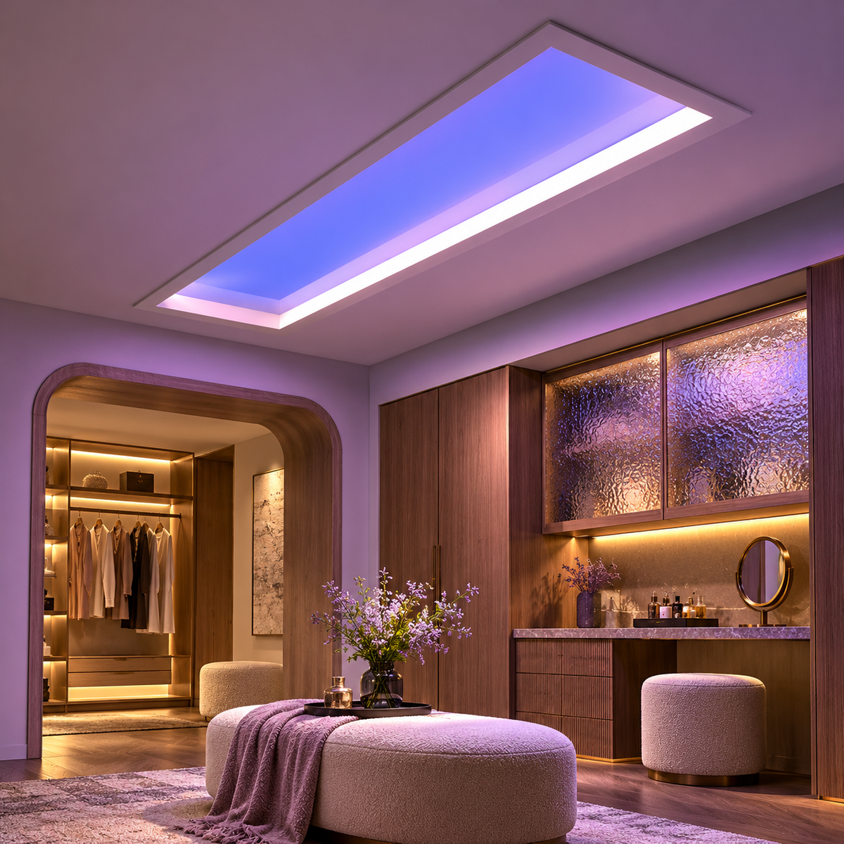 LED Artificial Skylight Smart Home Wifi Control Ceiling Lamp