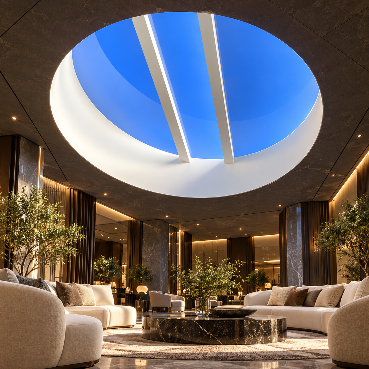 LED Artificial Skylight Smart Home Wifi Control Ceiling Lamp