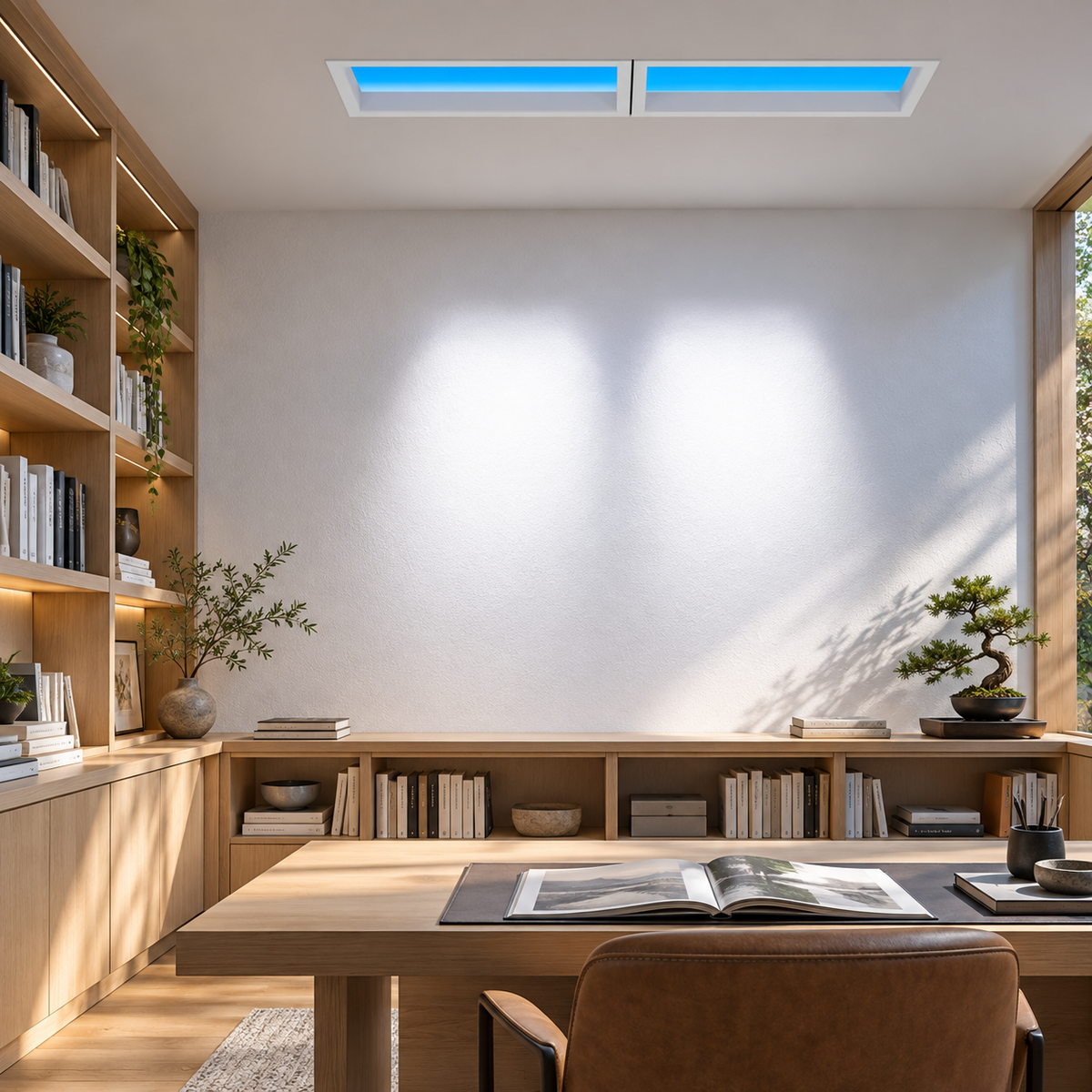 LED Artificial Skylight Smart Home Wifi Control Ceiling Lamp