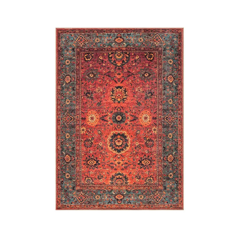 5x7 Machine Washable Area Rug with Non-Slip Backing Ideal for Living Room