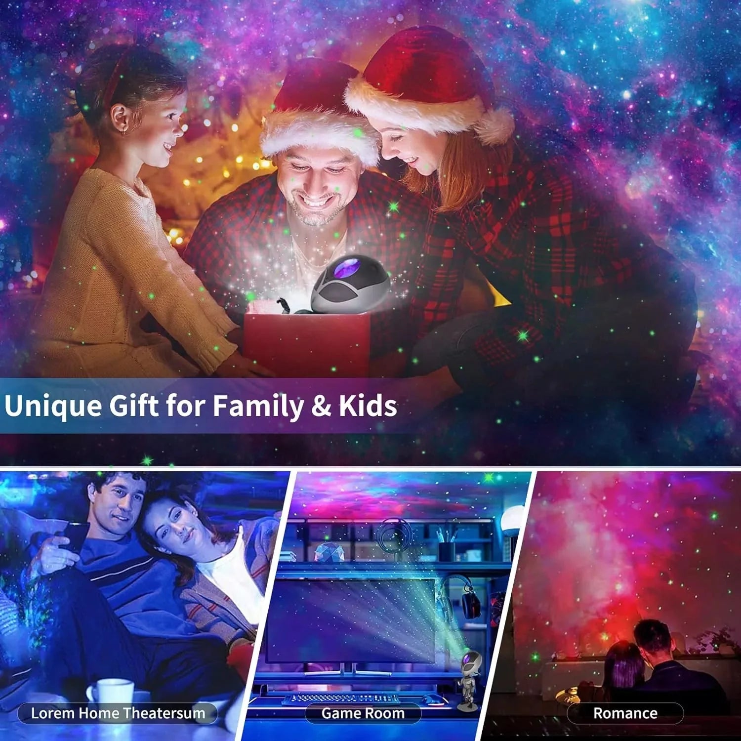 Alien starry sky galaxy projector-A5 - ktvhomes
