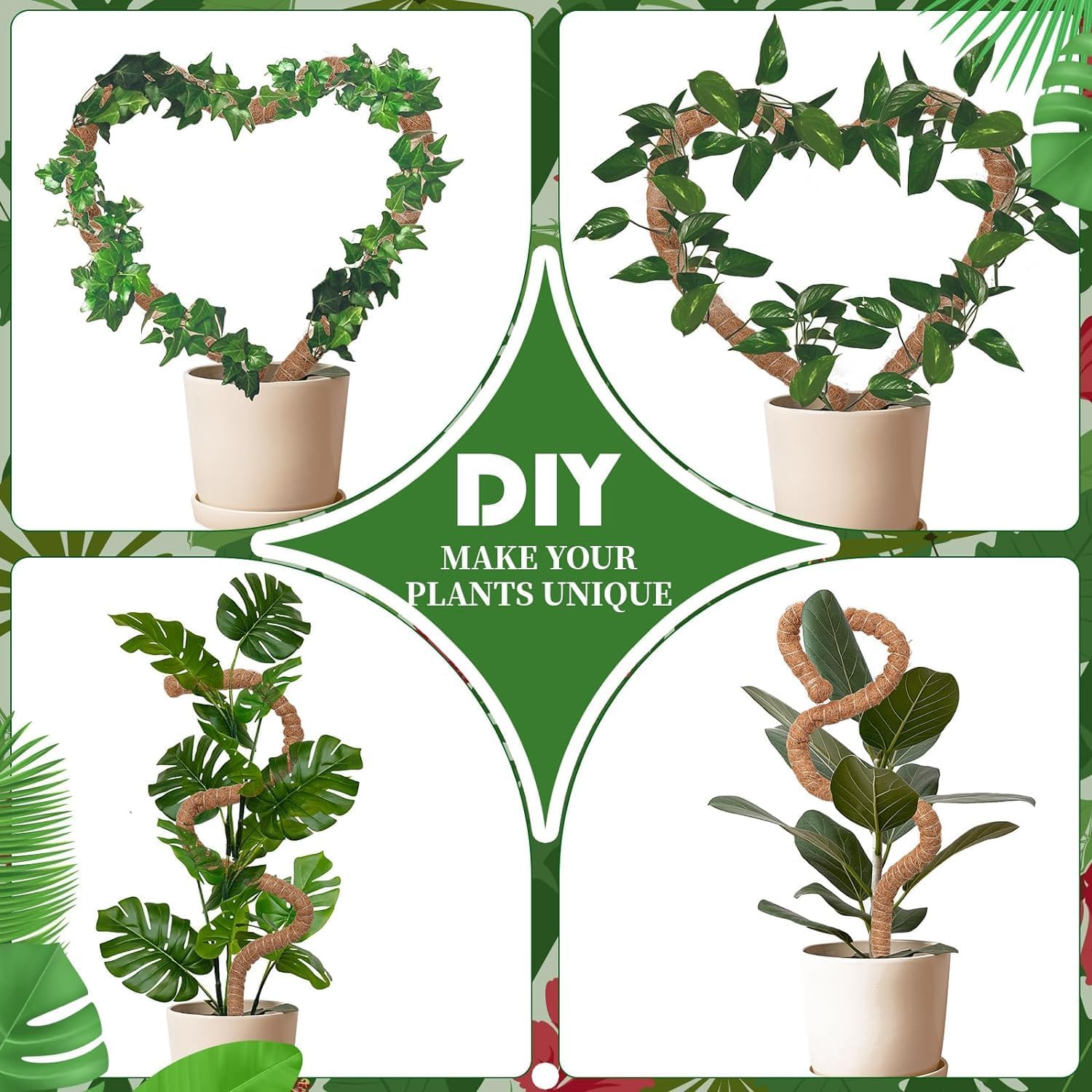 Bendable plant moss pole - ktvhomes