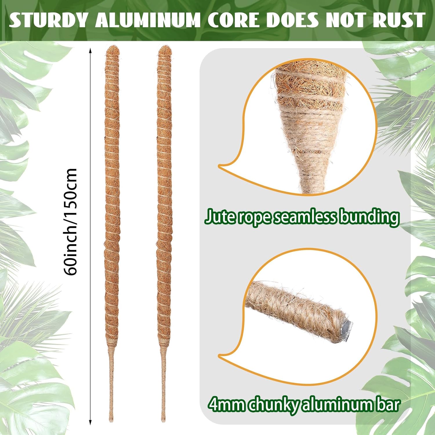 Bendable plant moss pole - ktvhomes