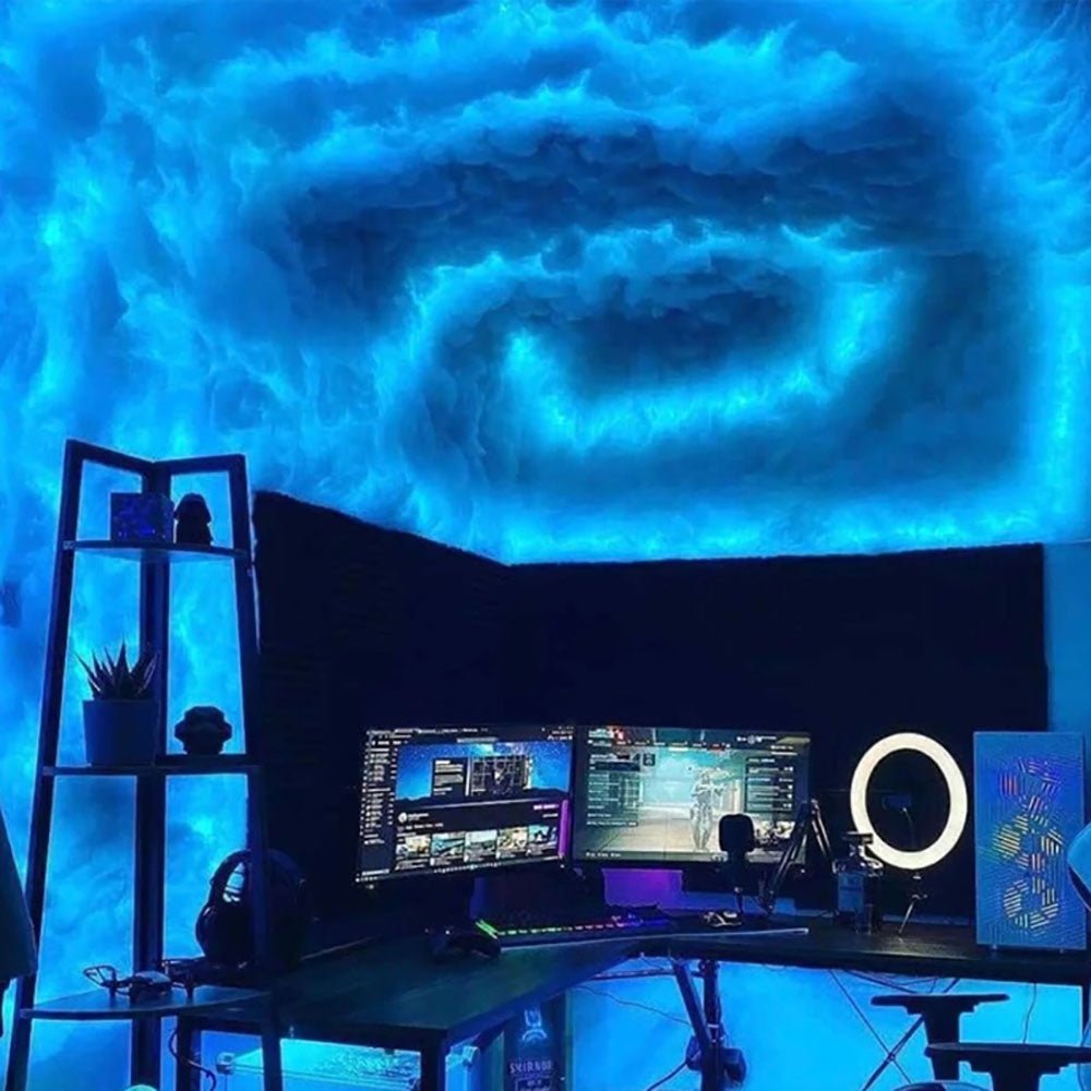 DIY LED Thundercloud Lightning Decorative Light - ktvhomes