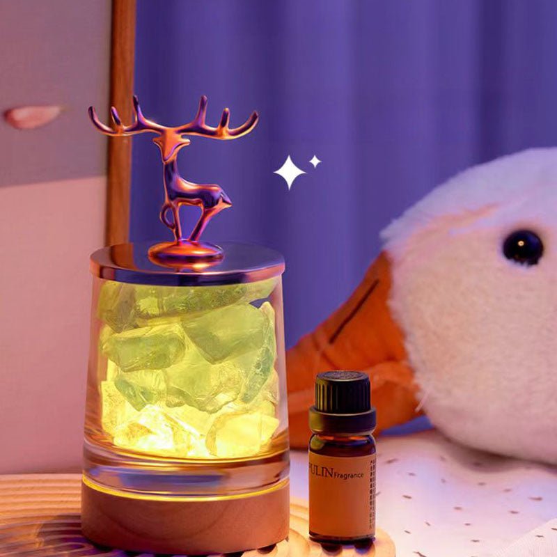Essential Oil LED Night Light Bedroom Bedside Sleeping Table Lamp - ktvhomes