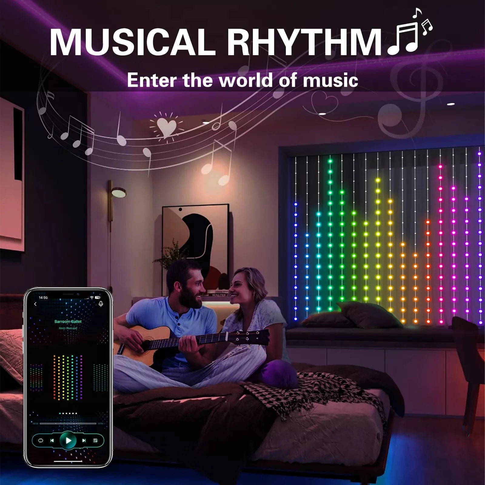 IP65 Smart APP LED Decorative Light-DIY Text/Animation - ktvhomes