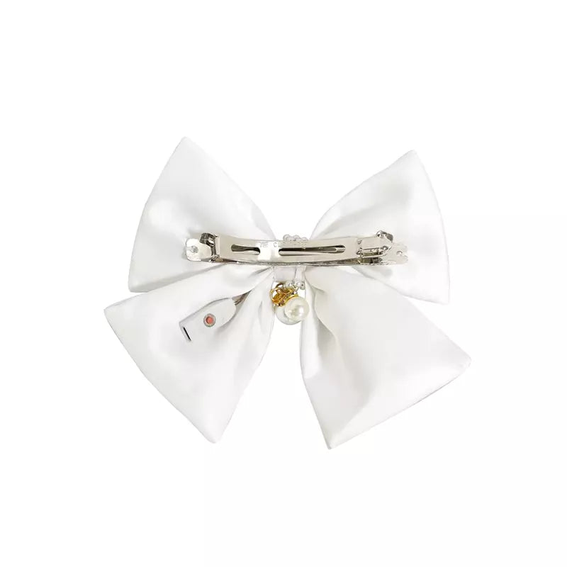 LED Light-Up Handmade Jumbo Bow-Knot Hair Clips