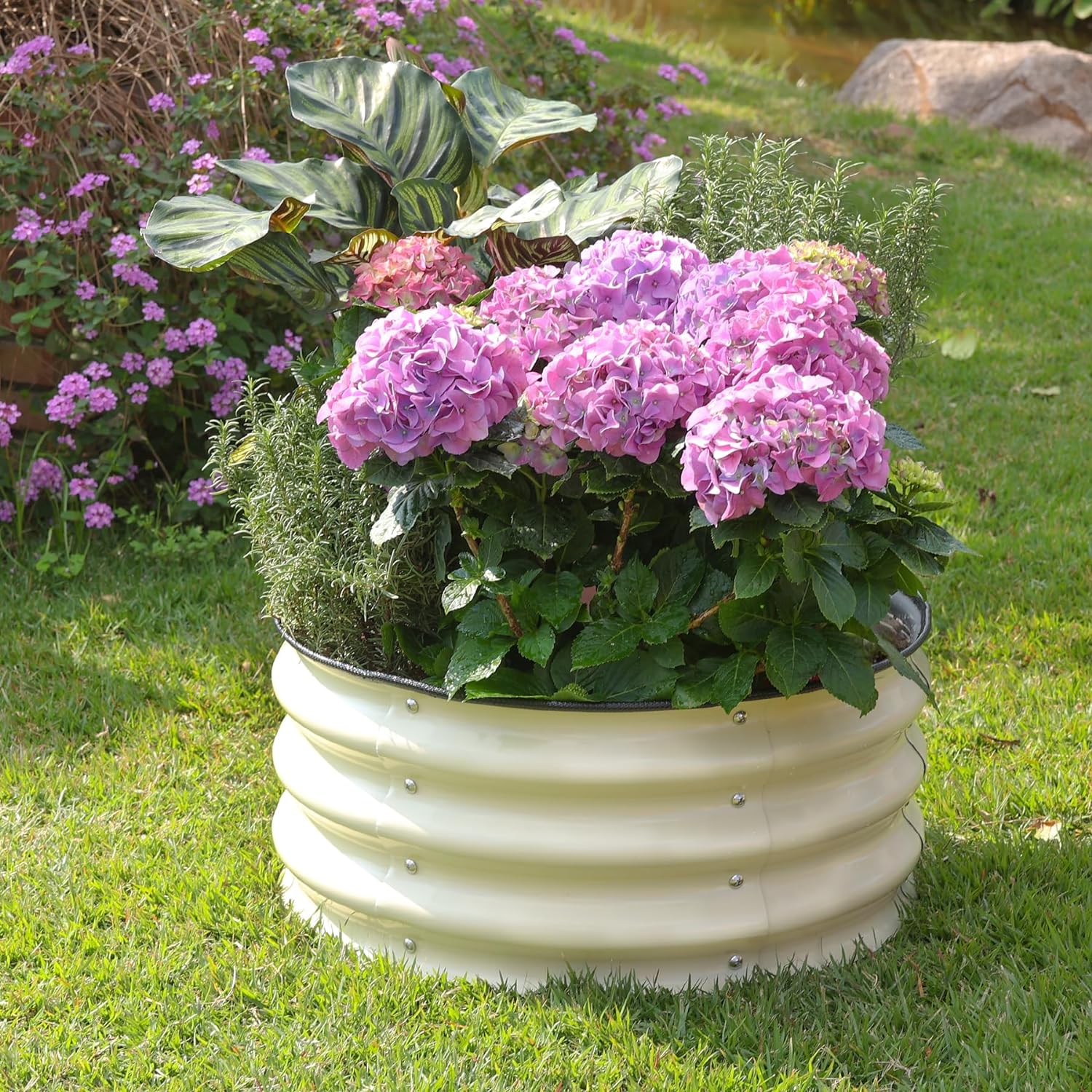 Round raised garden bed - ktvhomes