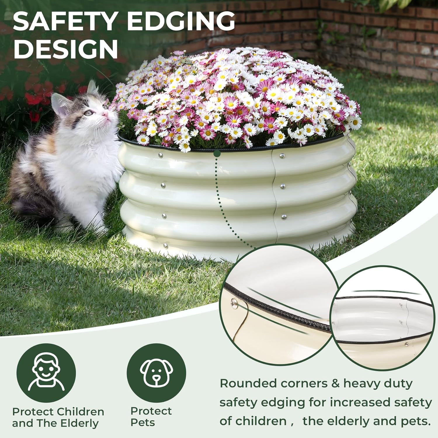 Round raised garden bed - ktvhomes