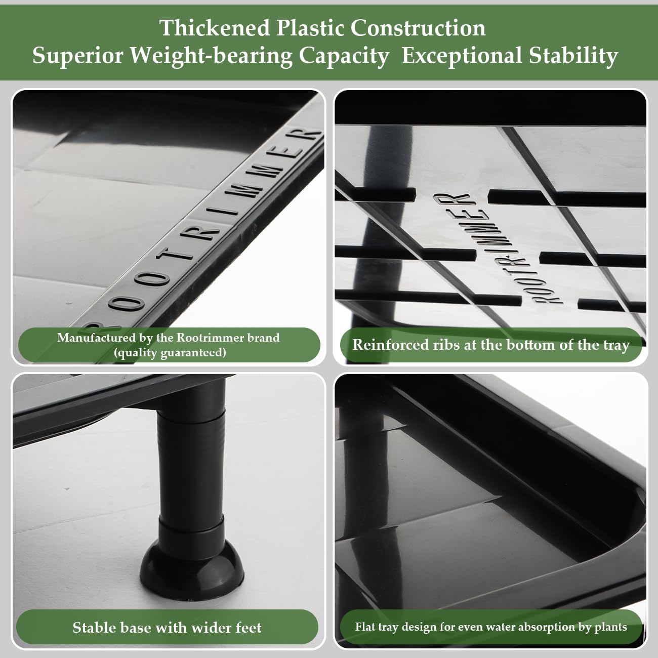 5-Tier Seed Starter Trays Plant Stand with LED Grow Light (Auto-Timer)