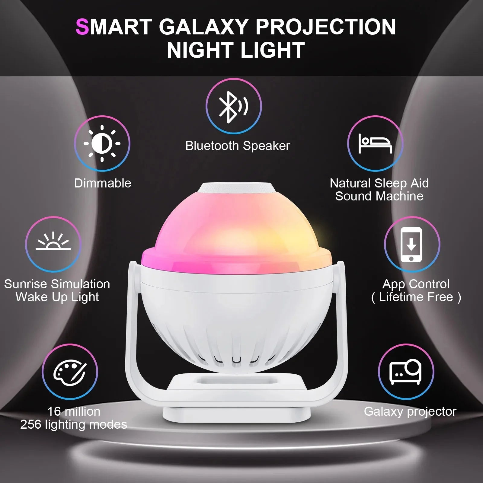Smart starry sky projector-A1 - ktvhomes