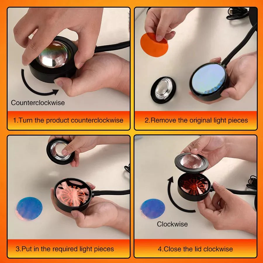 Smart Sunset Projector - ktvhomes