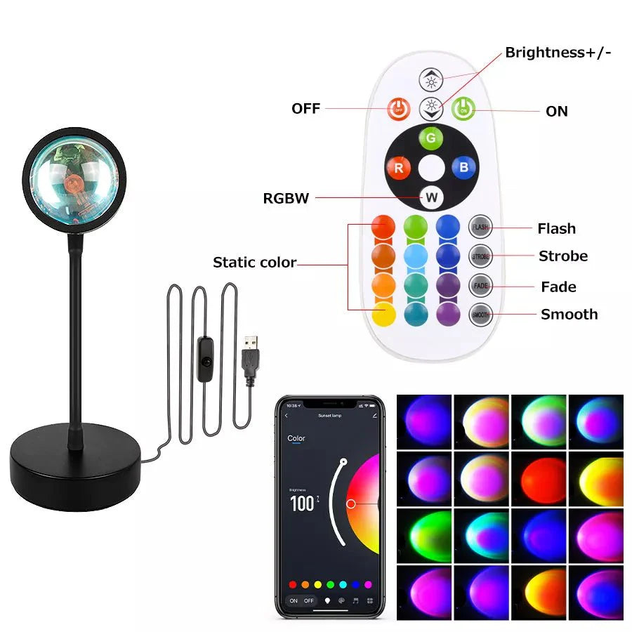 Smart Sunset Projector - ktvhomes