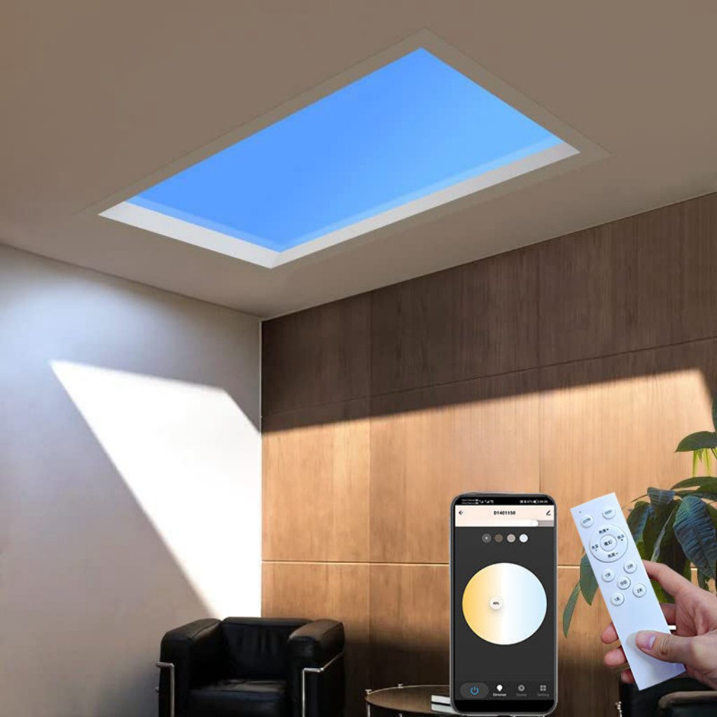 Smart Wifi APP Remote Control Natural Daylight Blue Skylight - 1st Generation - ktvhomes