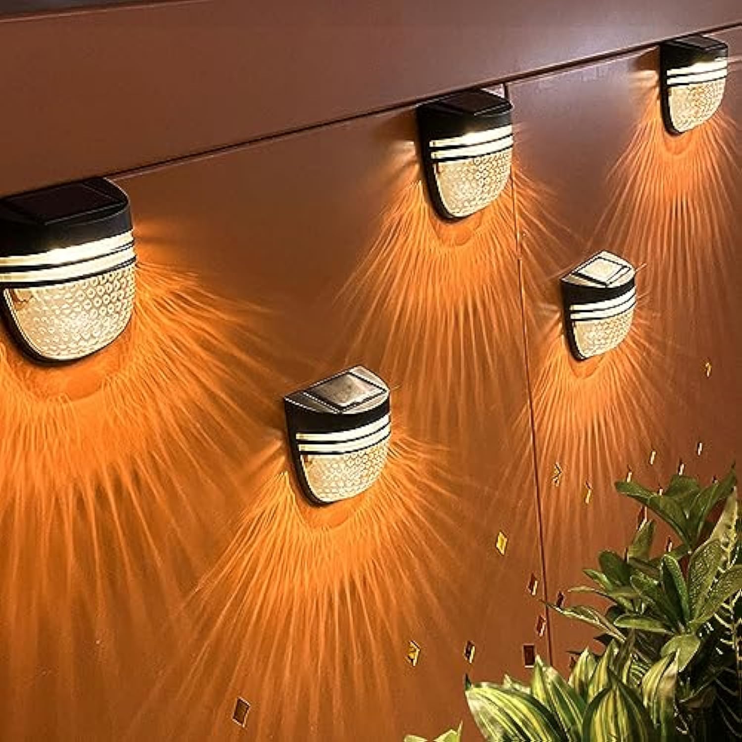 Solar Garden Lights for Courtyard Balcony Terrace Villa Waterproof - ktvhomes