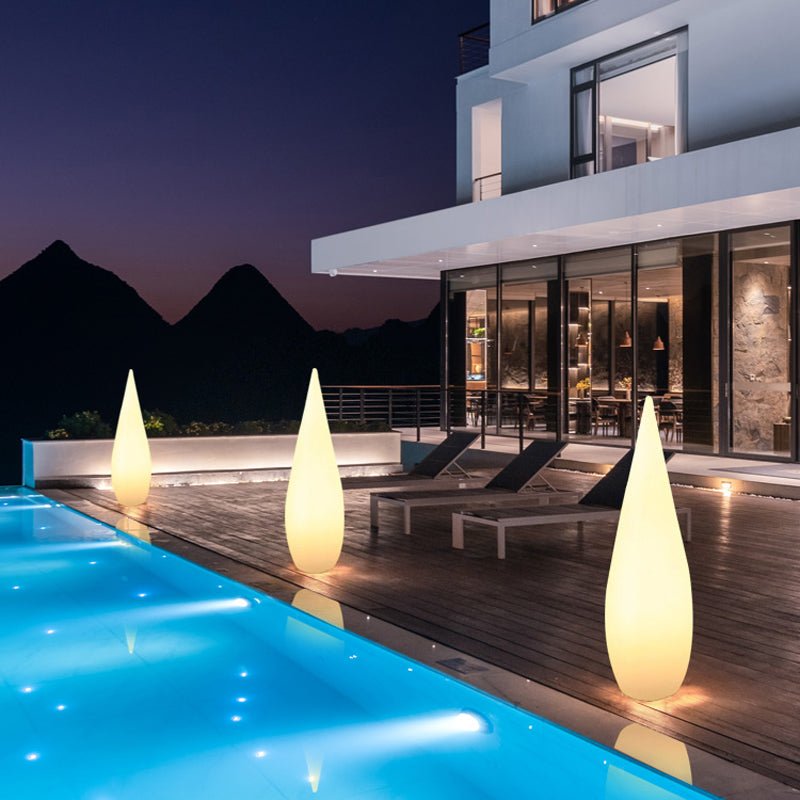 Water Drop Lawn Light Lamp Camping Villa Courtyard Garden - ktvhomes