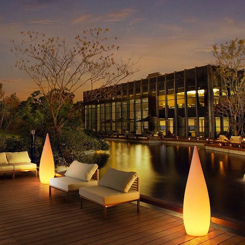 Water Drop Lawn Light Lamp Camping Villa Courtyard Garden - ktvhomes