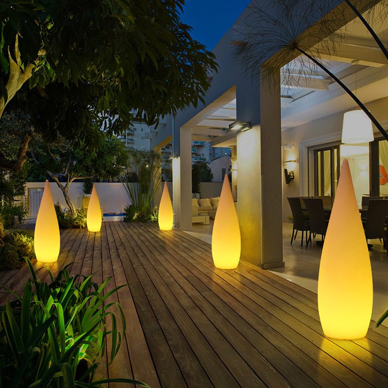 Water Drop Lawn Light Lamp Camping Villa Courtyard Garden - ktvhomes