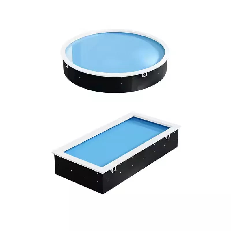 LED Artificial Sunlight Skylight Round 10000K Blue Sky Ceiling Panel Light