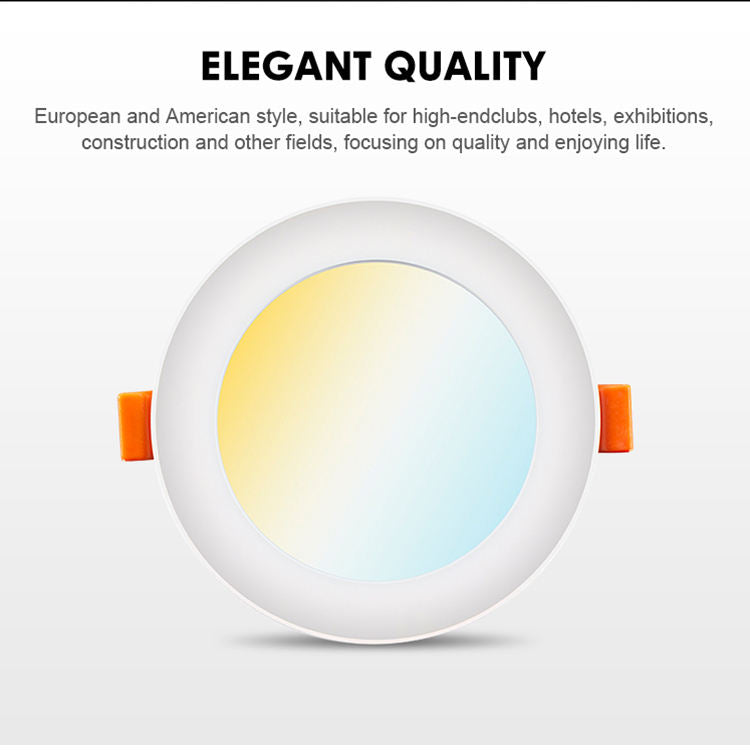 LED Embedded Downlight RGB Full Color Remote Control Bluetooth