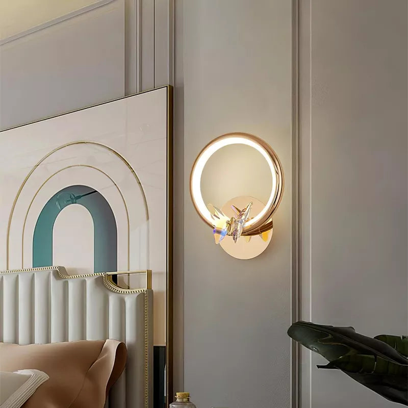 Luxury Butterfly Wall Light