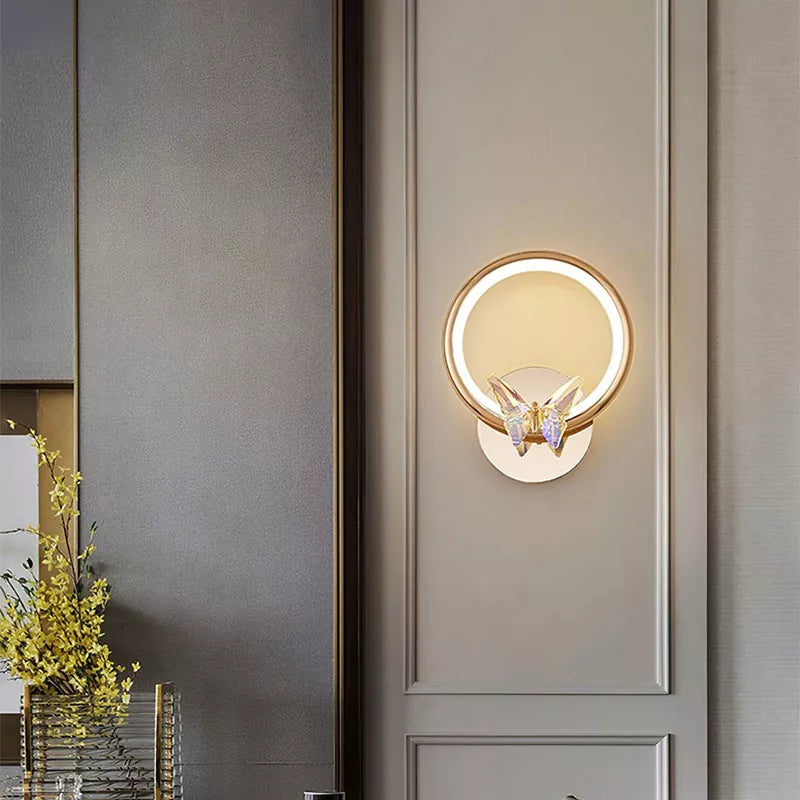 Luxury Butterfly Wall Light