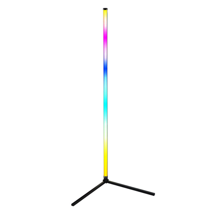 RGB LED Corner Floor Lamp Minimalist for Bedroom Living Room