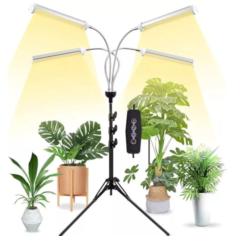 420 LEDs Full Spectrum Plant Lights for Indoor Growing with 15-63 inches Adjustable